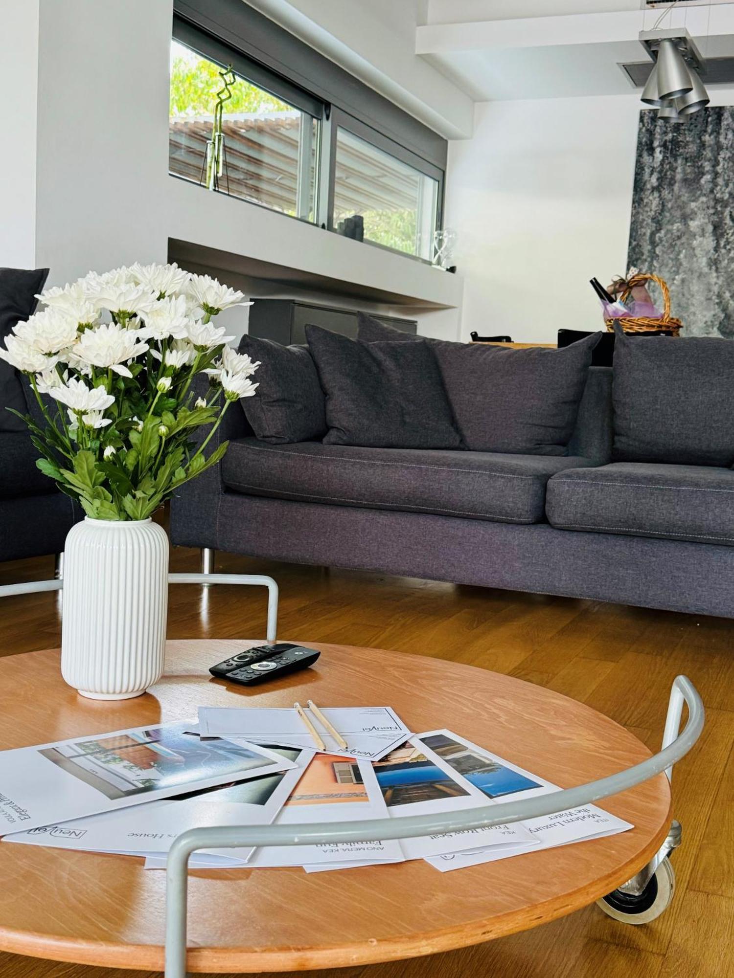 Elegant And Private Living By Neuvel Villa เอเธนส์ ภายนอก รูปภาพ